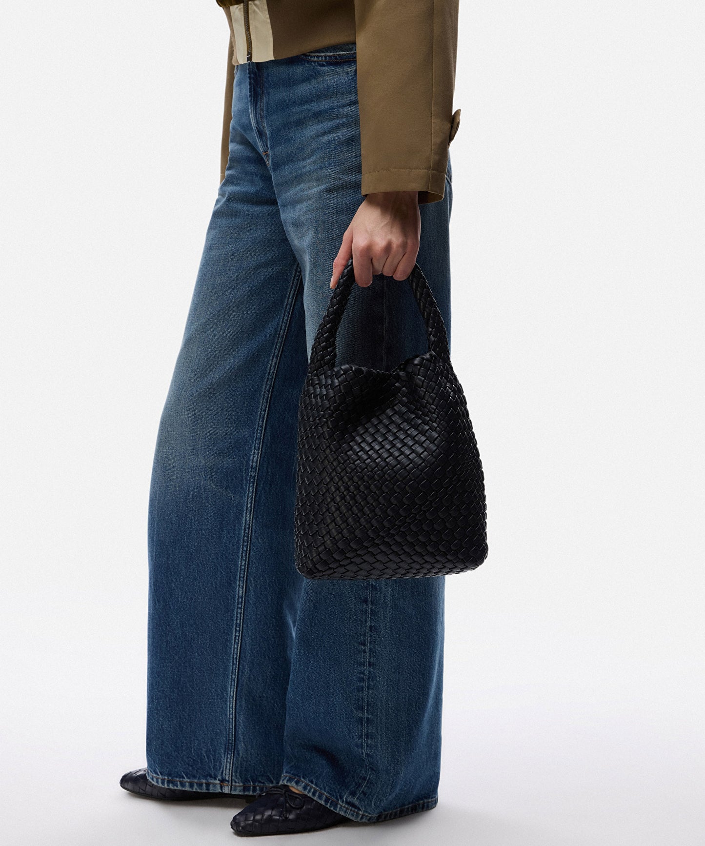 Lattice Slouchy Small Çanta