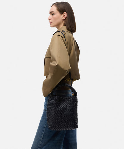 Lattice Slouchy Small Çanta