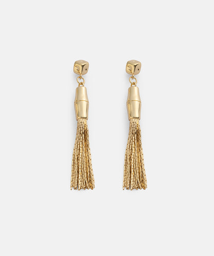 Sallantılı Metal Küpe