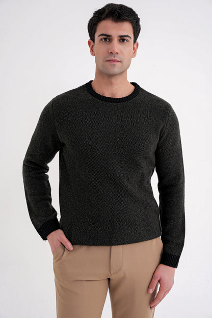 Tr 890 Triko Slim Siyah-haki