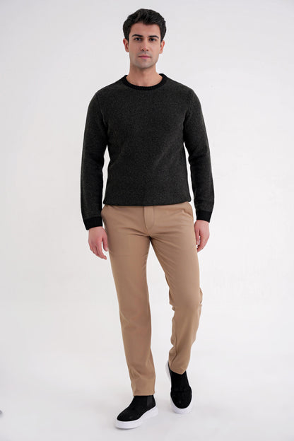 Tr 890 Triko Slim Siyah-haki