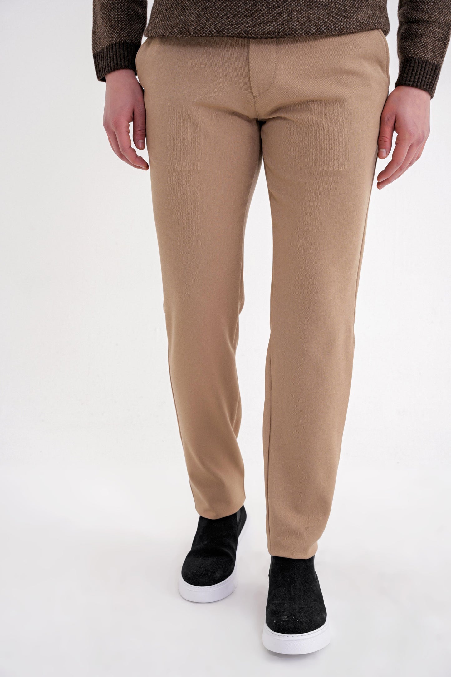P 1200 Pantolon Comfort Bej Casual