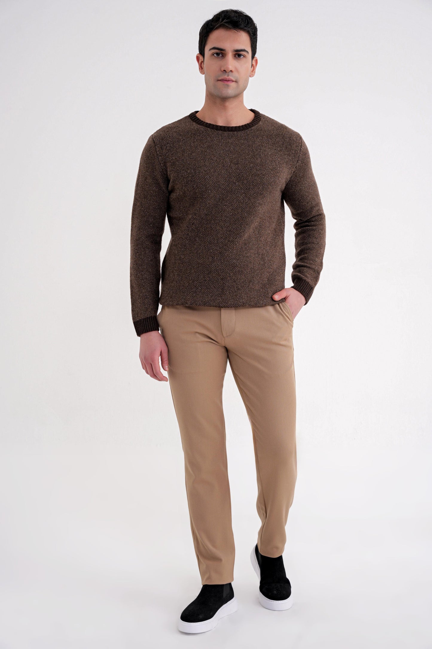 P 1200 Pantolon Comfort Bej Casual