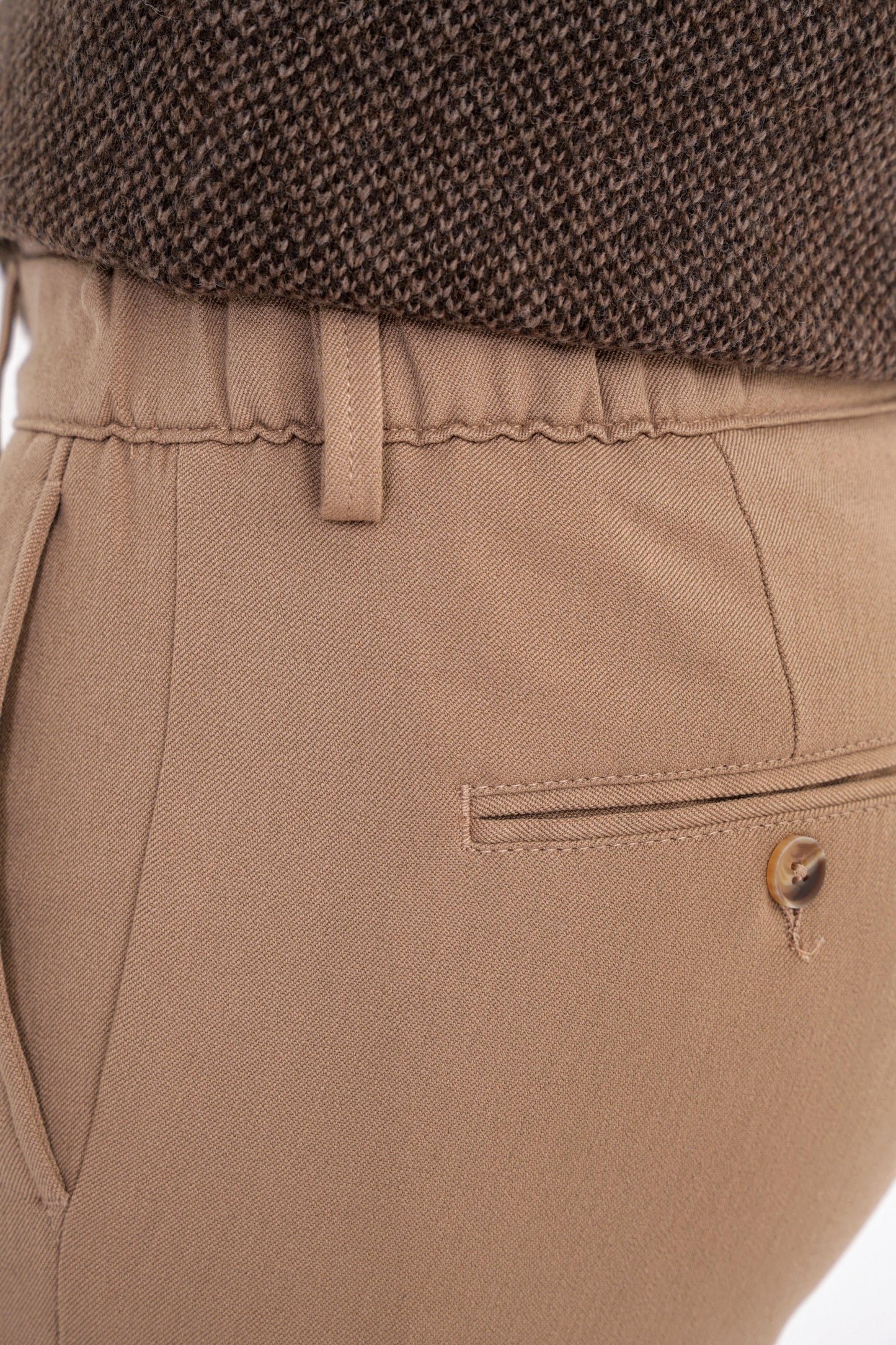 P 1200 Pantolon Comfort Bej Casual