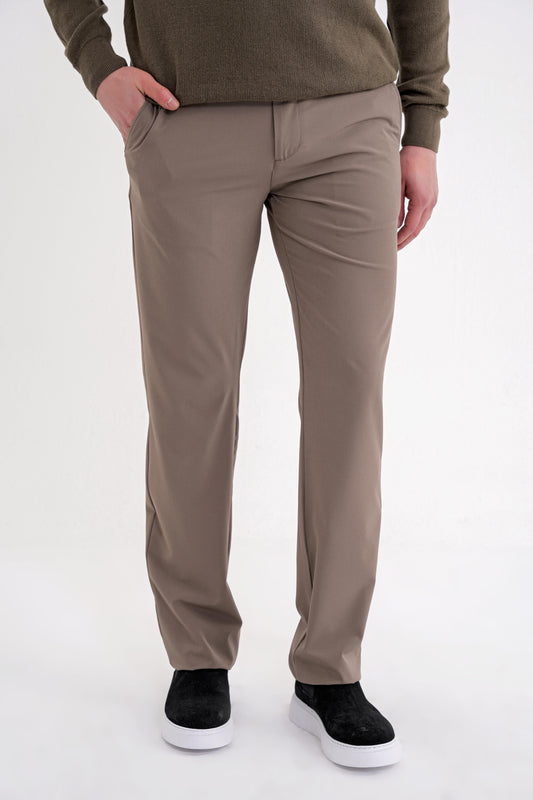 P 1212 Pantolon Regular Vizon