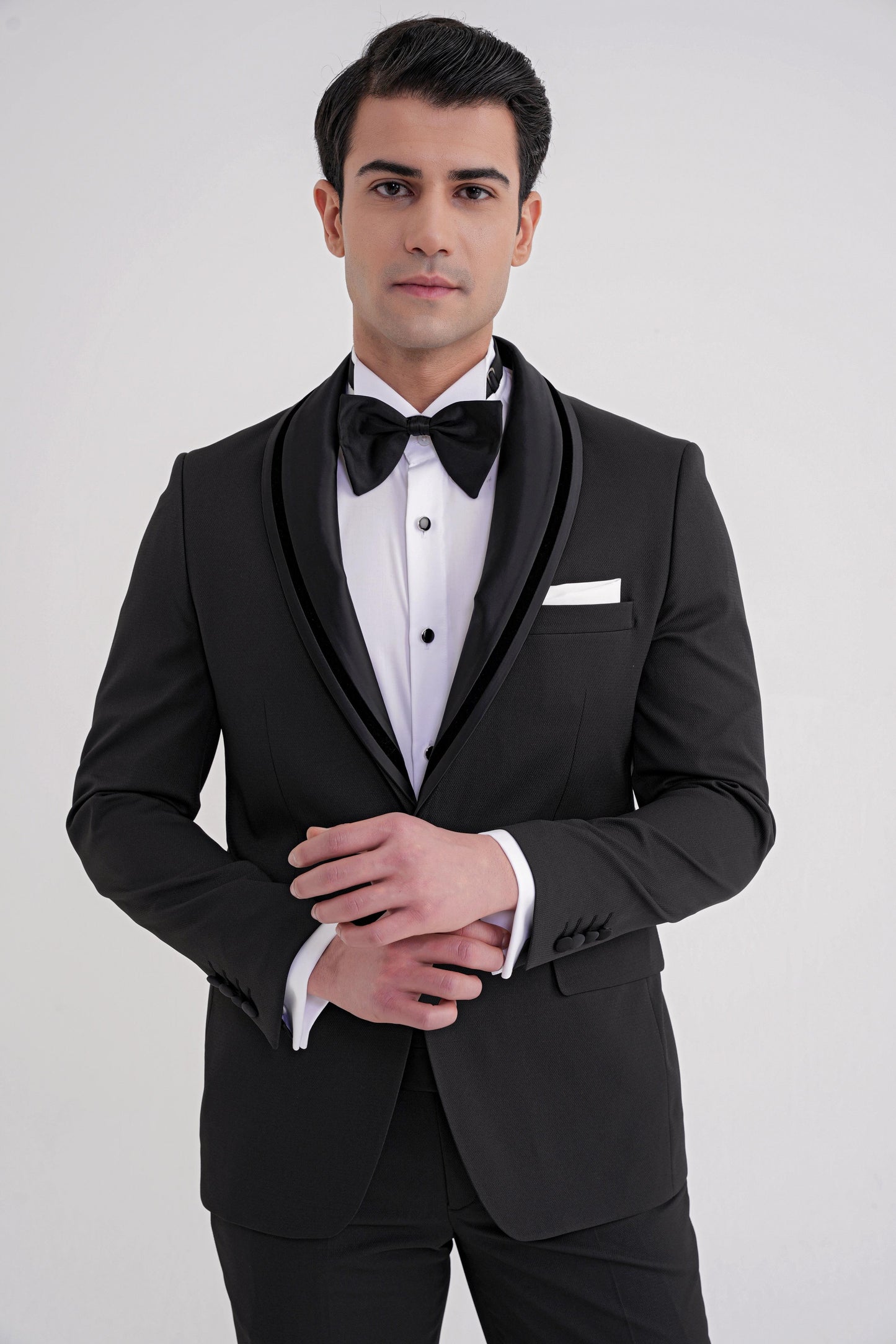 Black 073 Takim Slim Siyah