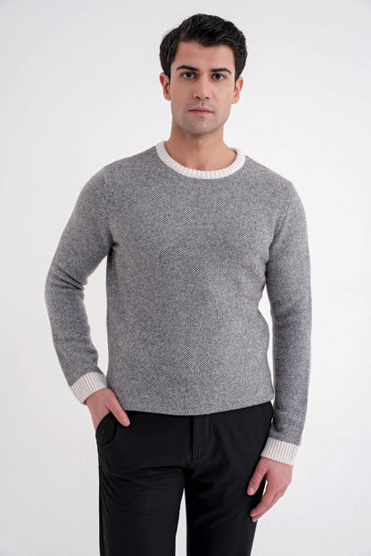 Tr 890 Triko Slim Ekru-gri