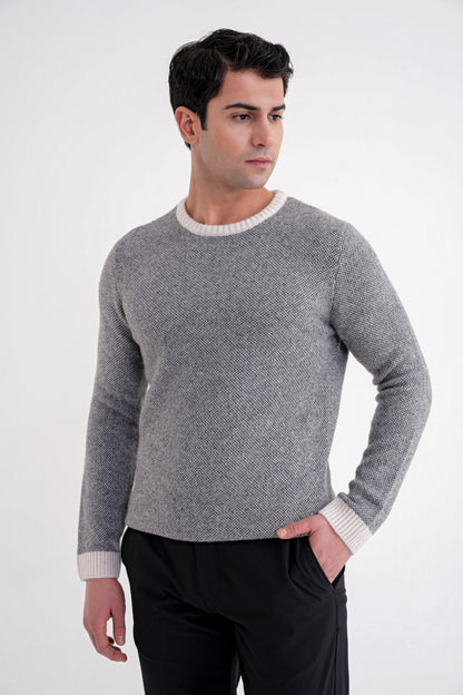 Tr 890 Triko Slim Ekru-gri