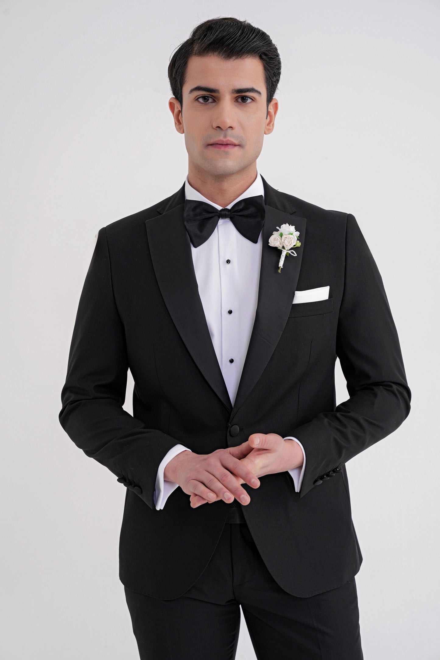 032 Slim Fit Siyah Altro Takım Elbise