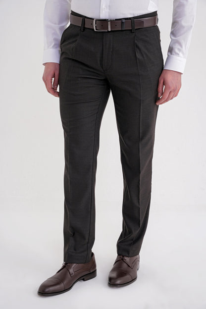 P 1210 Pantolon Comfort Kahverengi