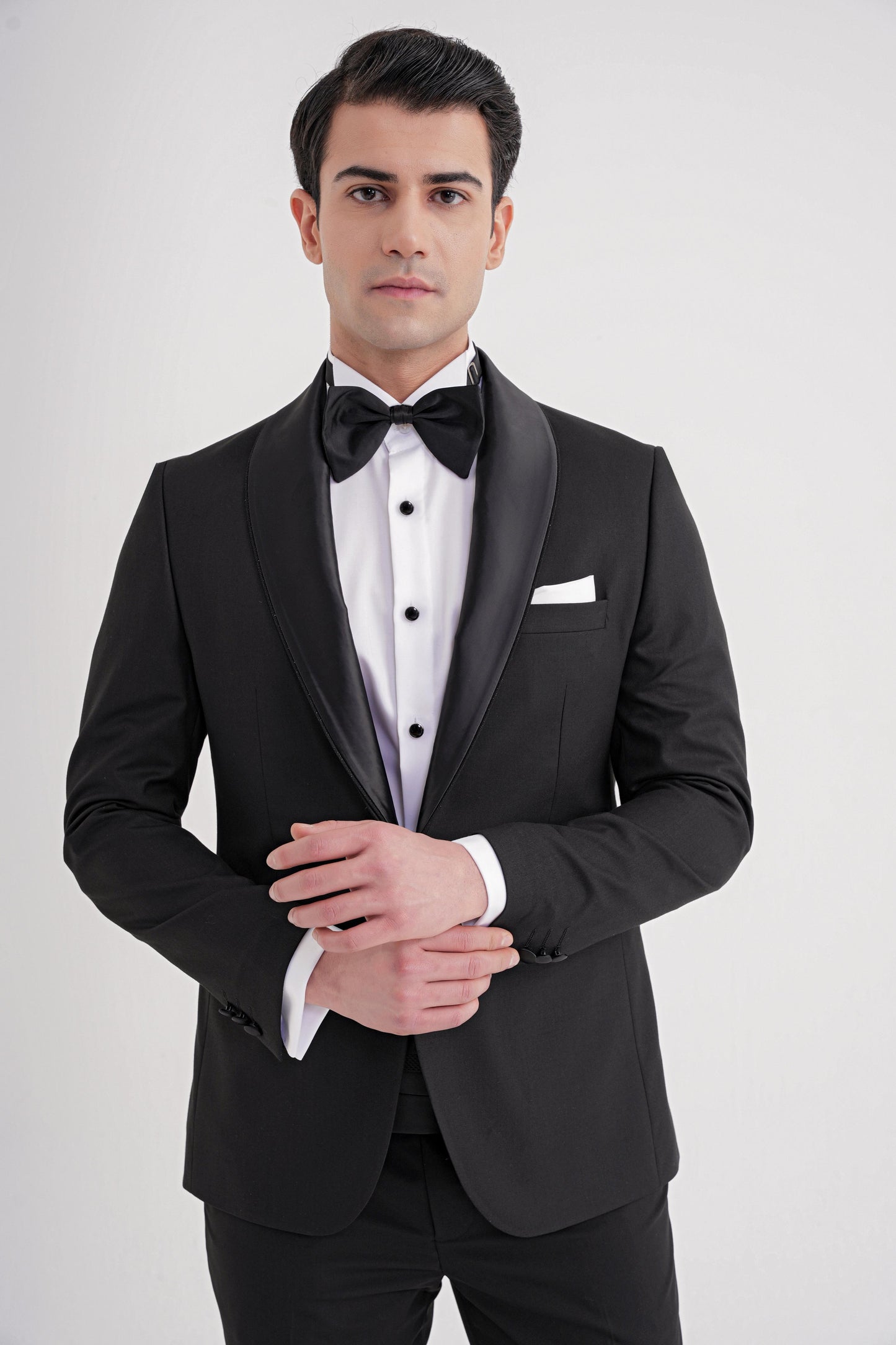 Black 086 Takim Slim Siyah Klasik