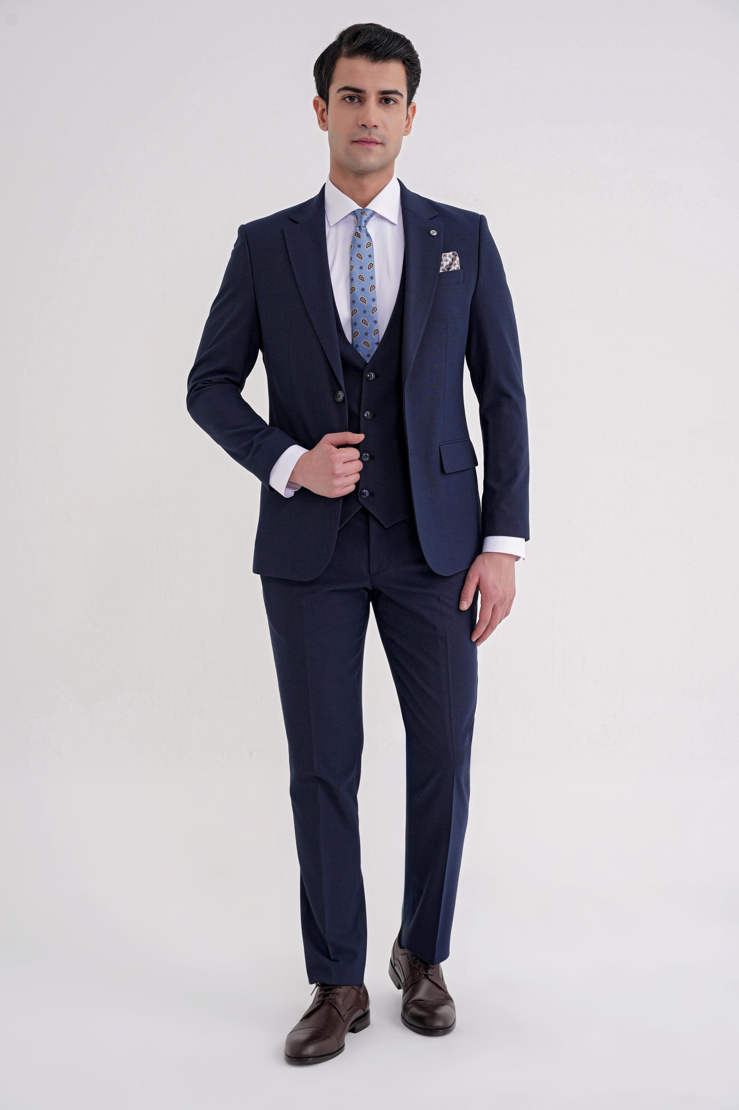 Tk 934 Takim Slim Lacivert