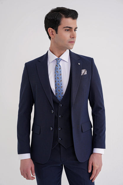 Tk 934 Takim Slim Lacivert