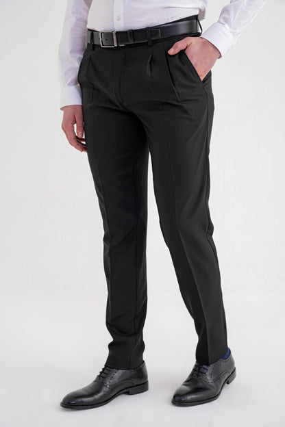 P 1209 Pantolon Regular Fit Siyah