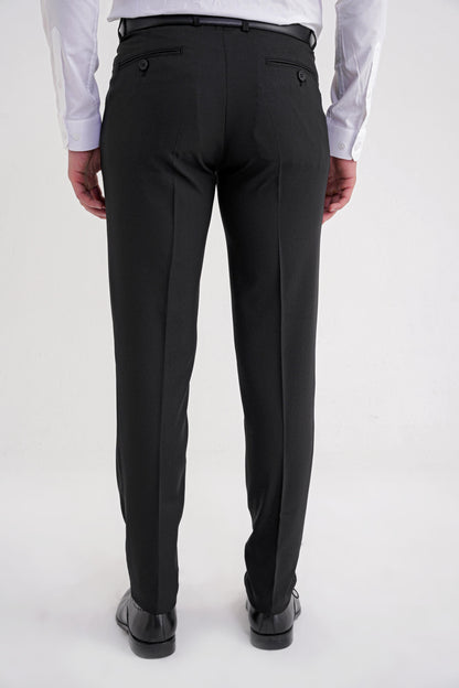 P 1209 Pantolon Regular Fit Siyah