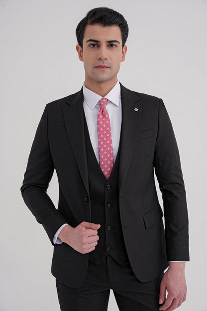 Tk 933 Takim Slim Siyah