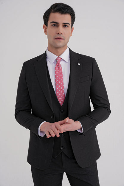 Tk 933 Takim Slim Siyah