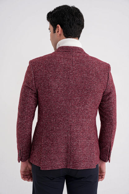 C 729 Ceket Comfort Bordo
