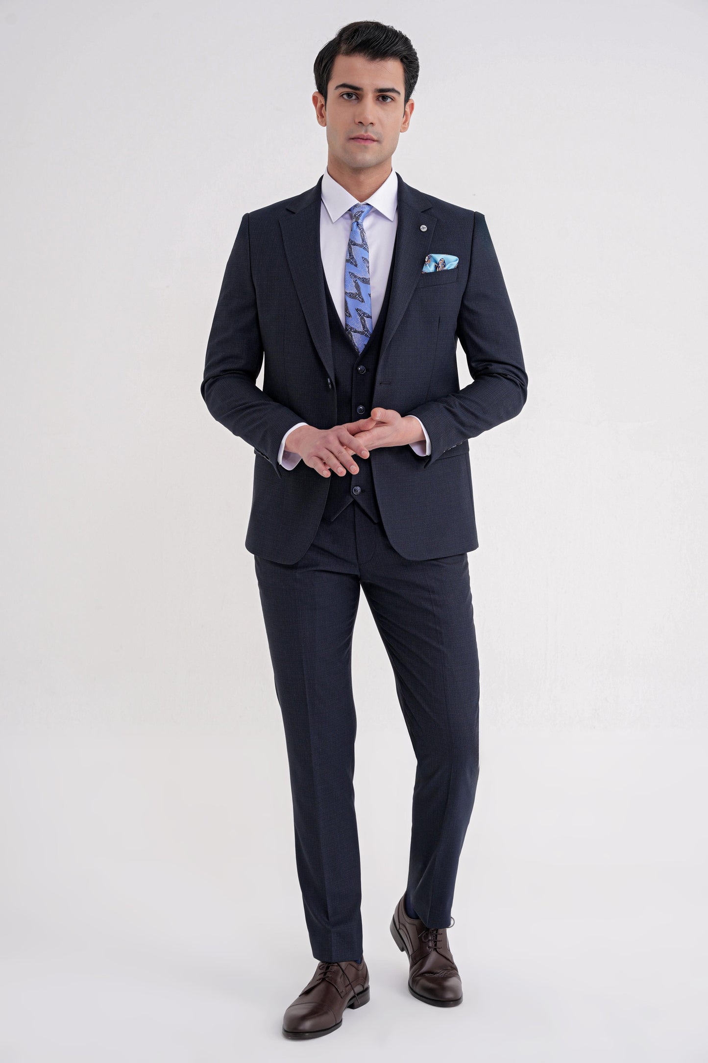 Tk 933 Takim Slim Lacivert
