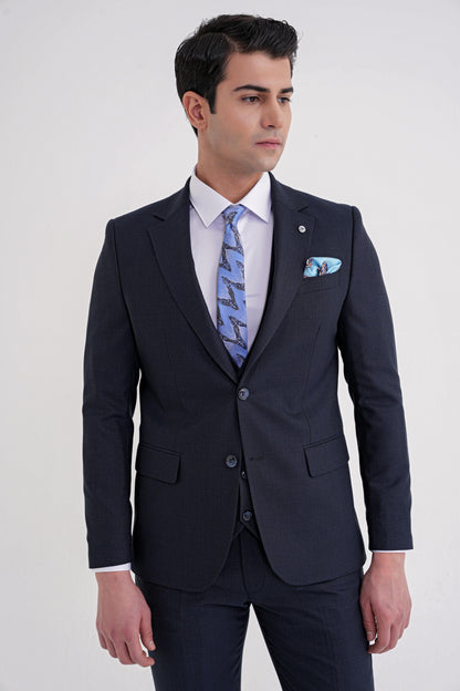 Tk 933 Takim Slim Lacivert