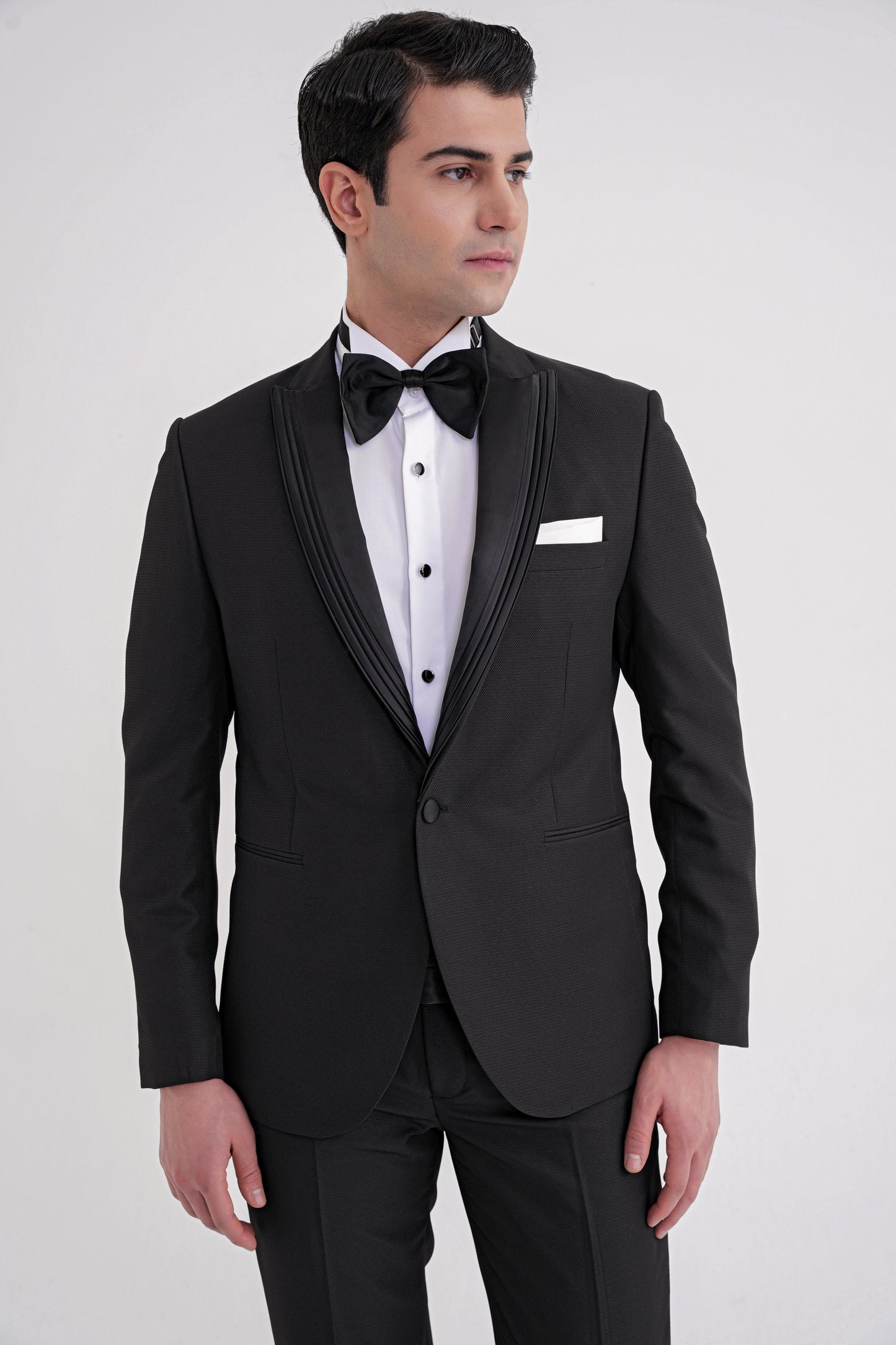 Black 083 Ef Takim Slim Siyah
