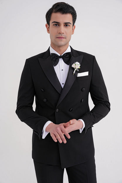 Black 082 Takim Slim Siyah