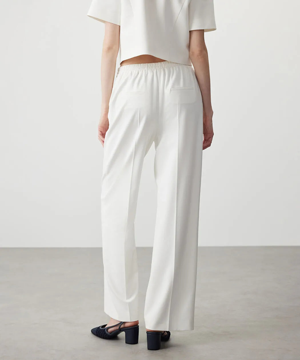Wide Leg Fit Pantolon