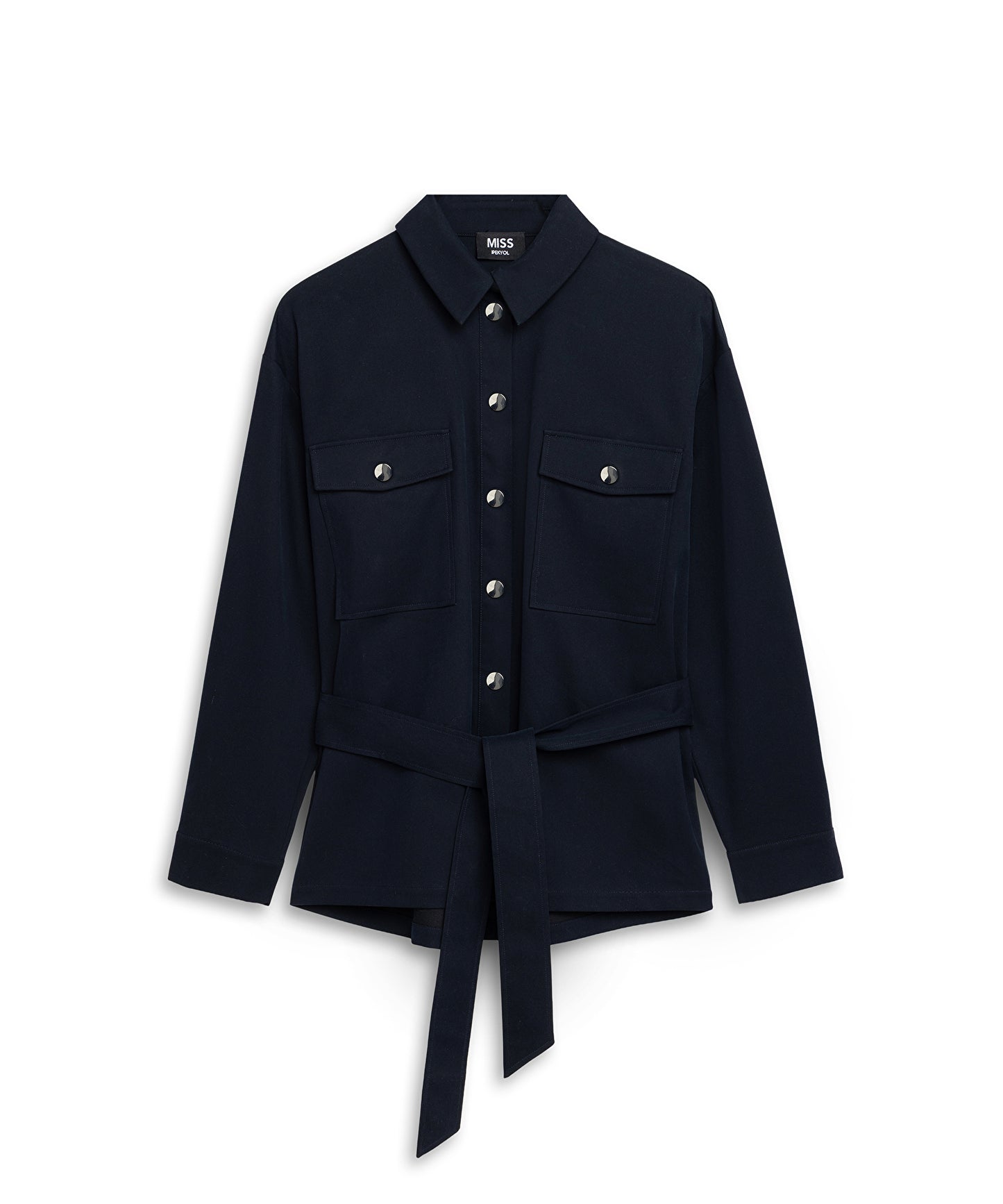 Kuşaklı Gömlek Ceket