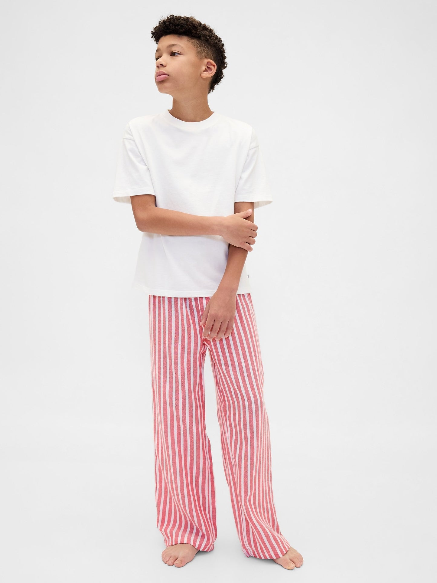 Kırmızı Recycled Flannel Pijama Altı