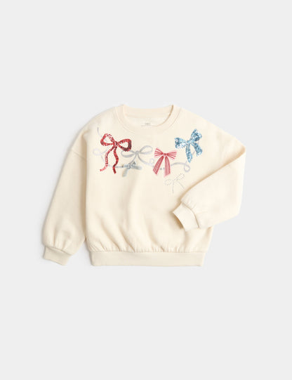 Pamuk Karışımlı Sweatshirt