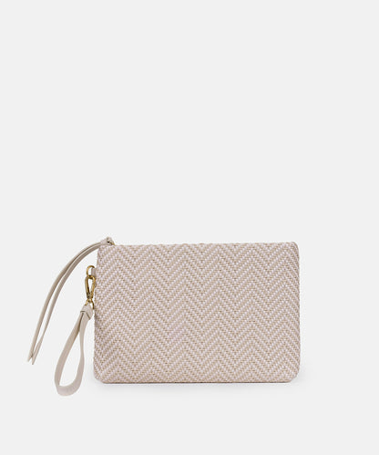 Örgü Dokulu Clutch