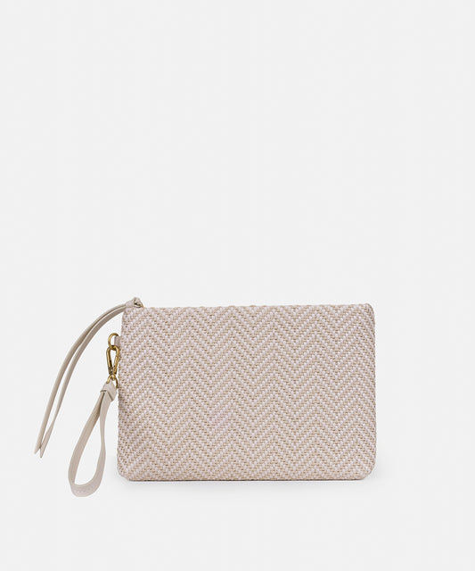 Örgü Dokulu Clutch