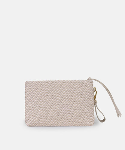 Örgü Dokulu Clutch