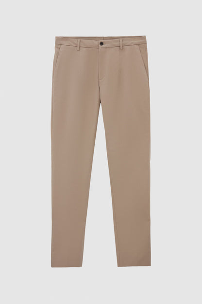 Damat Slim Fit Vizon Flanel Kumaş Pantolon