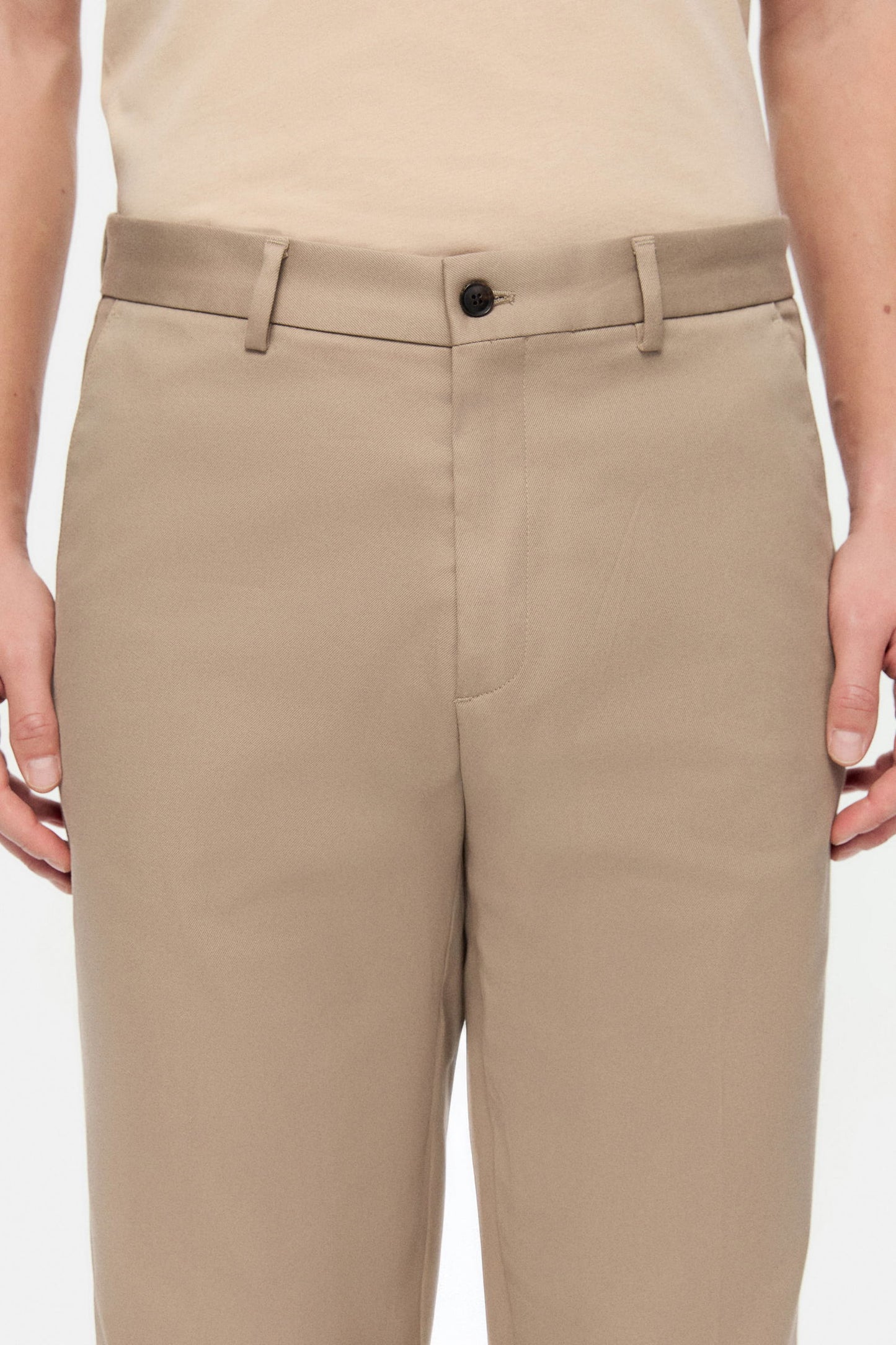 Damat Comfort Fit Vizon Flanel Kumaş Pantolon