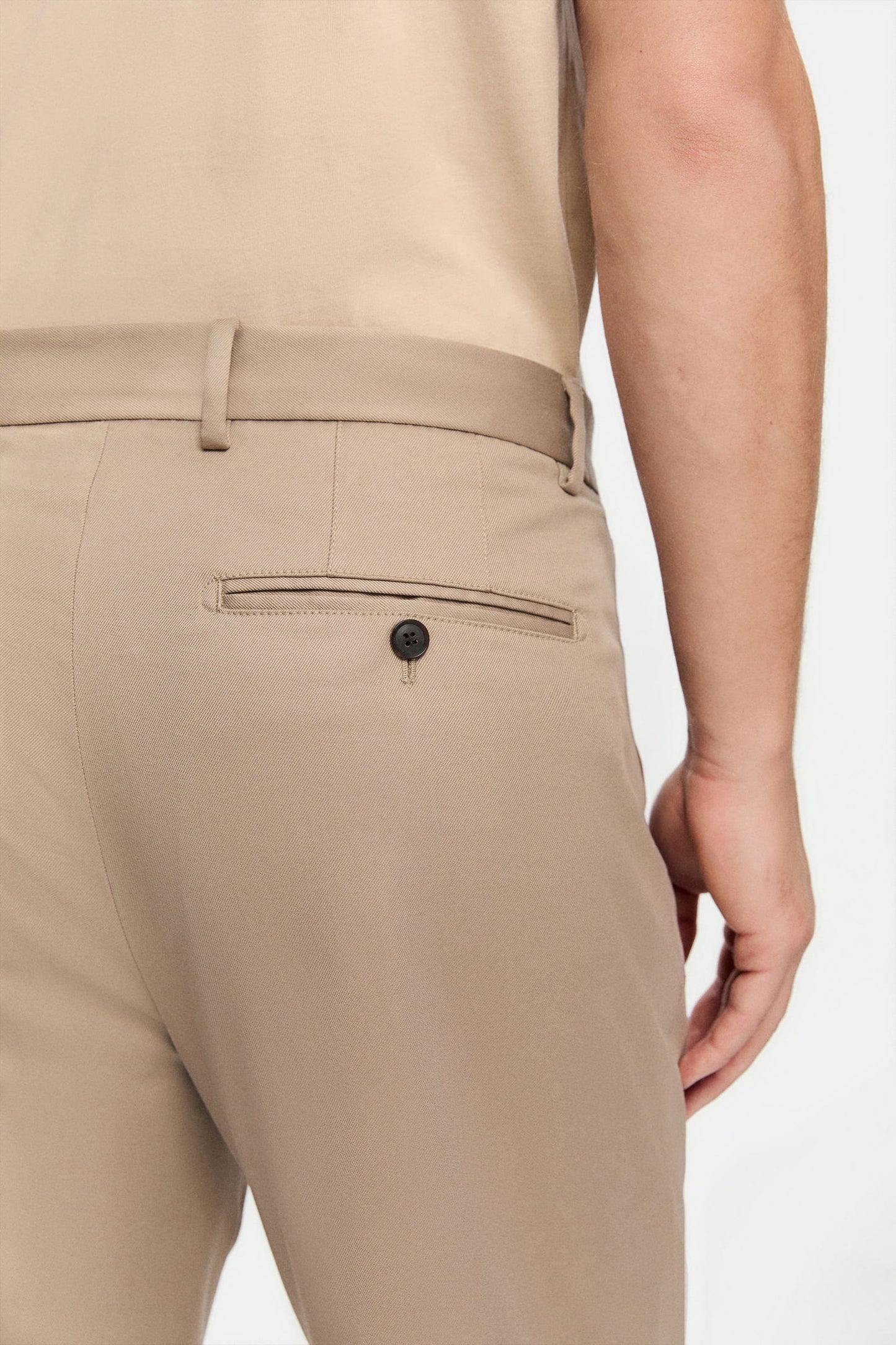 Damat Comfort Fit Vizon Flanel Kumaş Pantolon