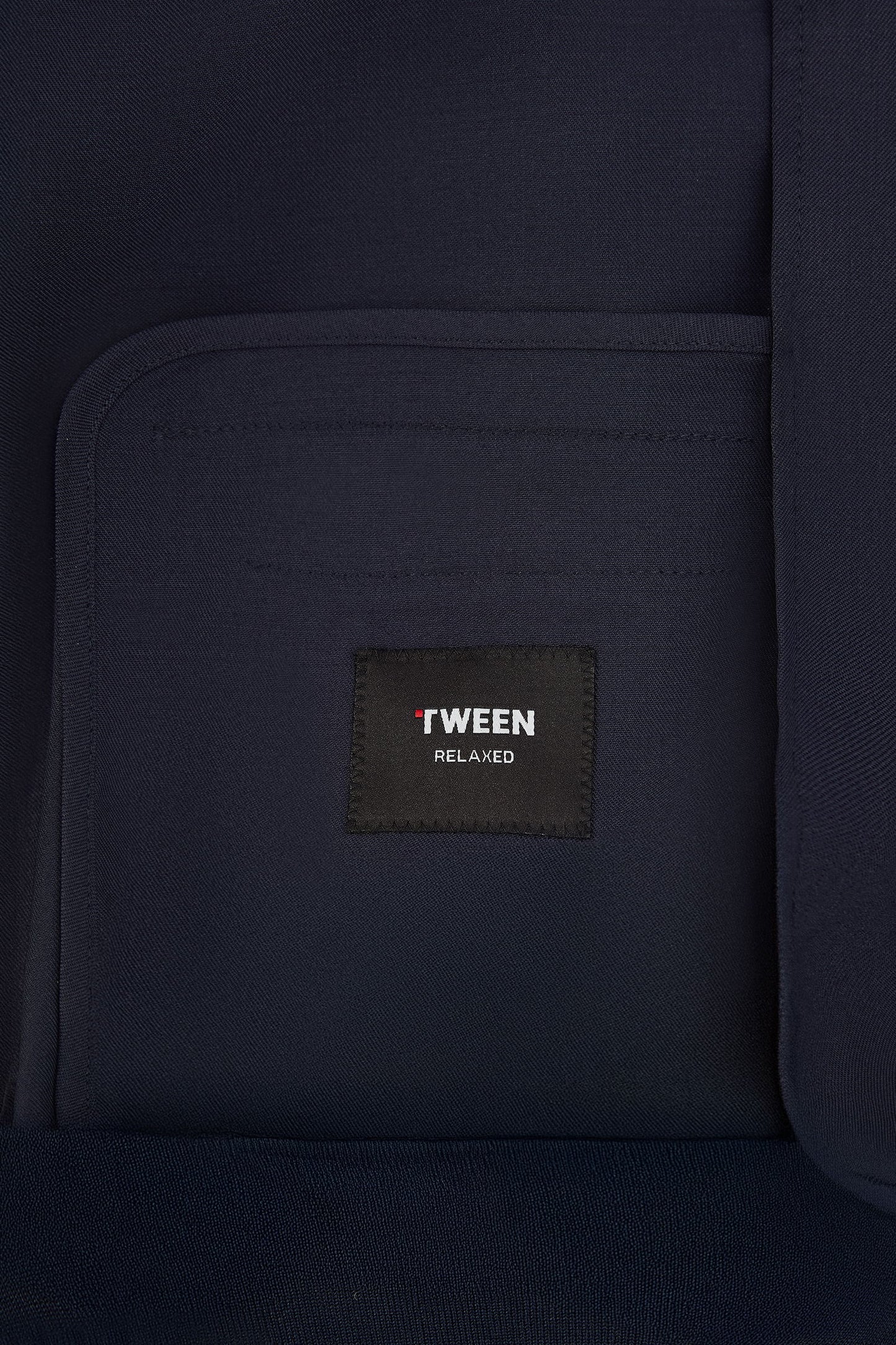 Tween Relaxed Fit Lacivert Düz Mont