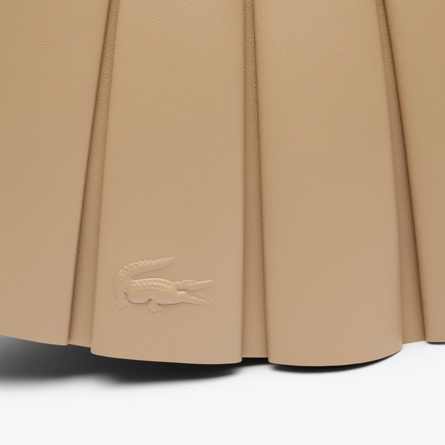 Small Lenglen Kadın Deri Bej Omuz Çantası