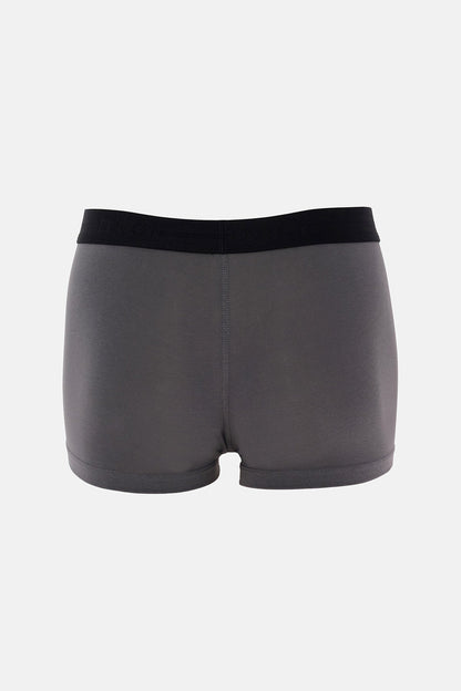 Antrasıt 5210 Desenli Pamuk Boxer