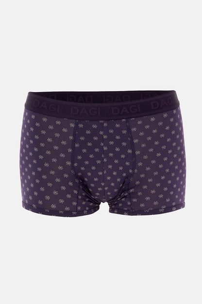 Antrasıt 4210 Desenli Micro Modal Boxer