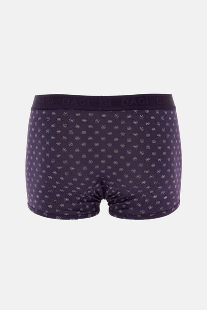 Antrasıt 4210 Desenli Micro Modal Boxer