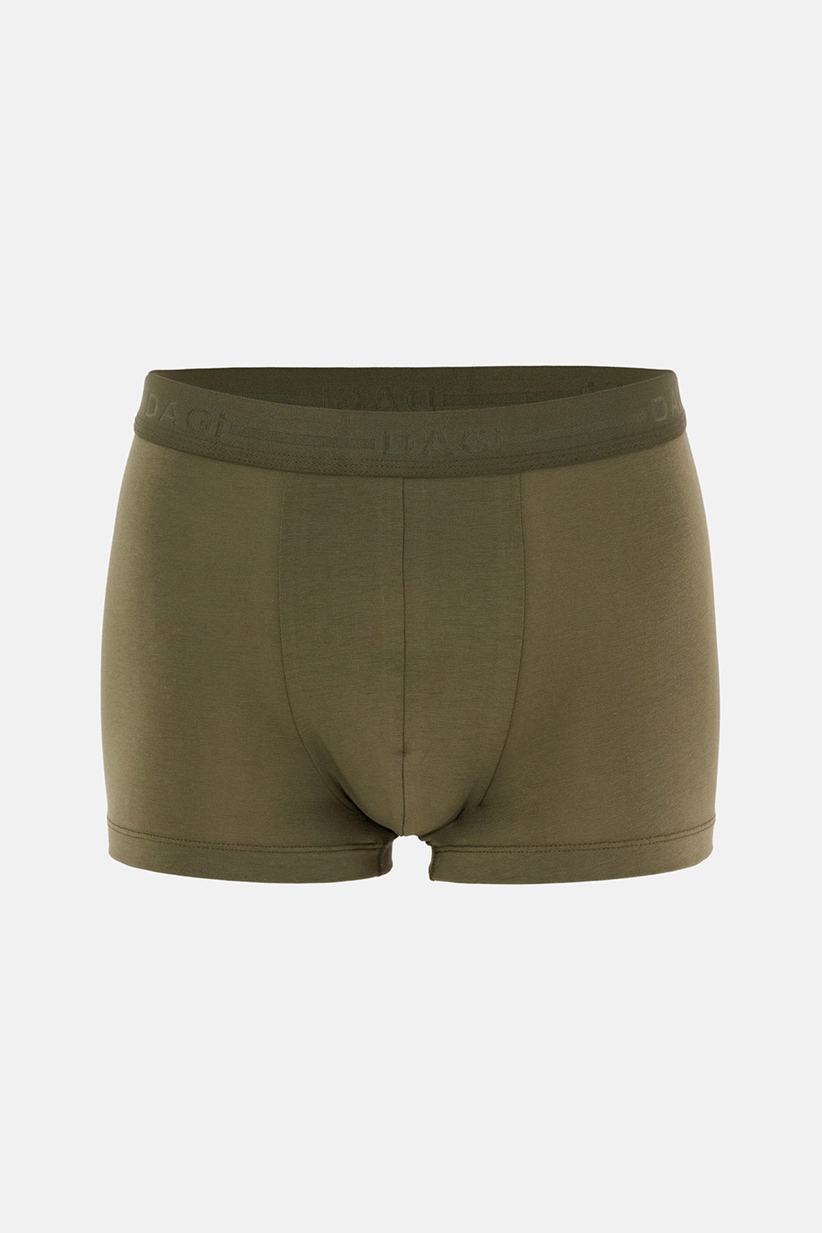 Lacivert-haki 5210 3'lü Desenli Pamuk Boxer