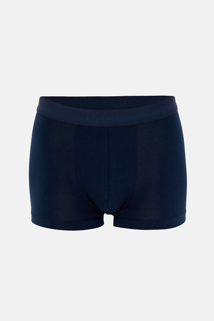 Lacivert-haki 5210 3'lü Desenli Pamuk Boxer
