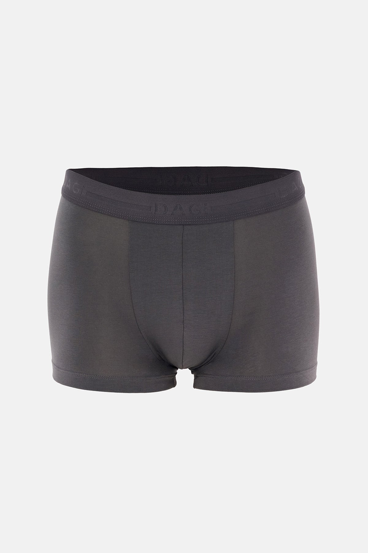 Antrasit-gri 5210 3'lü Desenli Pamuk Boxer