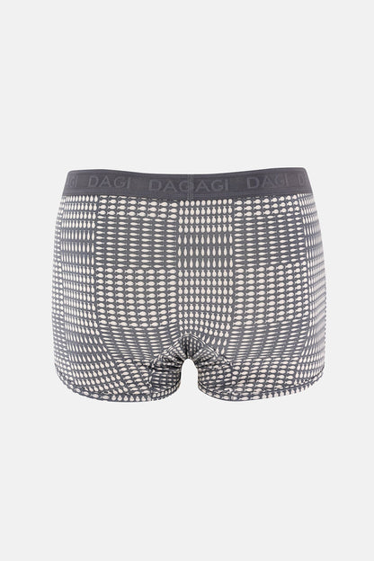 Gri 4210 Desenli Micro Modal Boxer