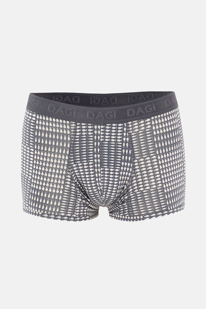 Gri 4210 Desenli Micro Modal Boxer