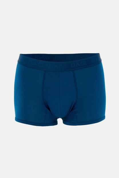 Açık Mavi-mavi 4210 3'lü Desenli Micro Modal Boxer
