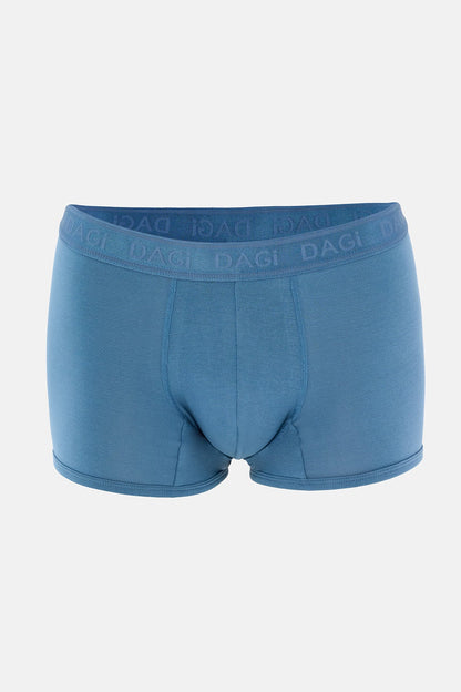Açık Mavi-mavi 4210 3'lü Desenli Micro Modal Boxer