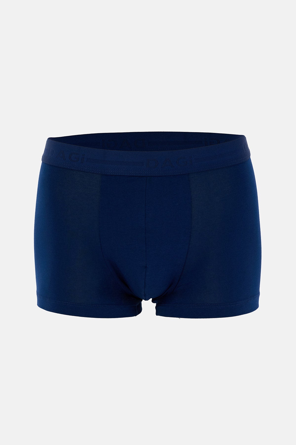 Açik Indigo-lacivert 5210 2'li Desenli Pamuk Boxer