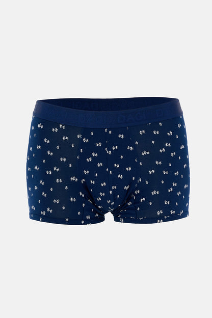 Lacivert 4210 Desenli Micro Modal Boxer